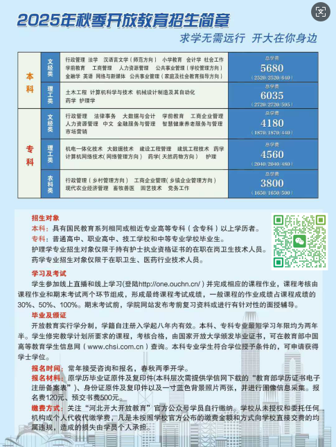 提升學(xué)歷，工作太忙，沒(méi)時(shí)間上課，石家莊電大為你解憂(yōu)